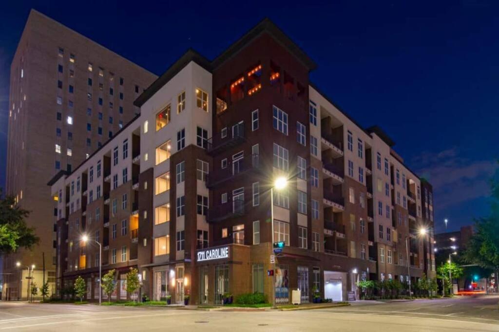 Apto 1 Bed - Kitchen - Free Parking Apartment Houston Luaran gambar