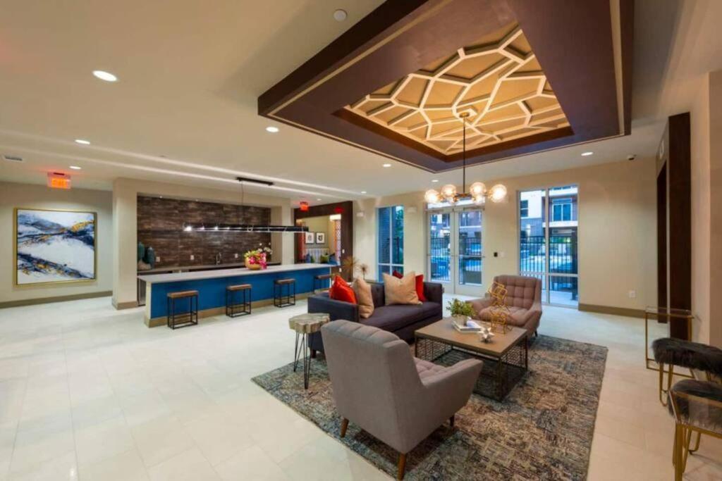 Apto 1 Bed - Kitchen - Free Parking Apartment Houston Luaran gambar